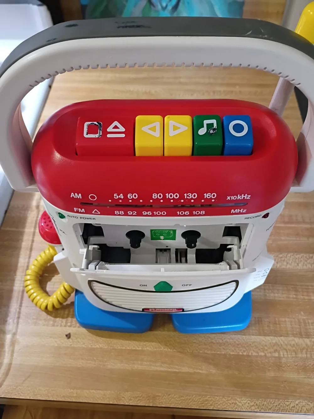 Rare Fully Working Mr. Mike Radio/Cassette Player With Microphone